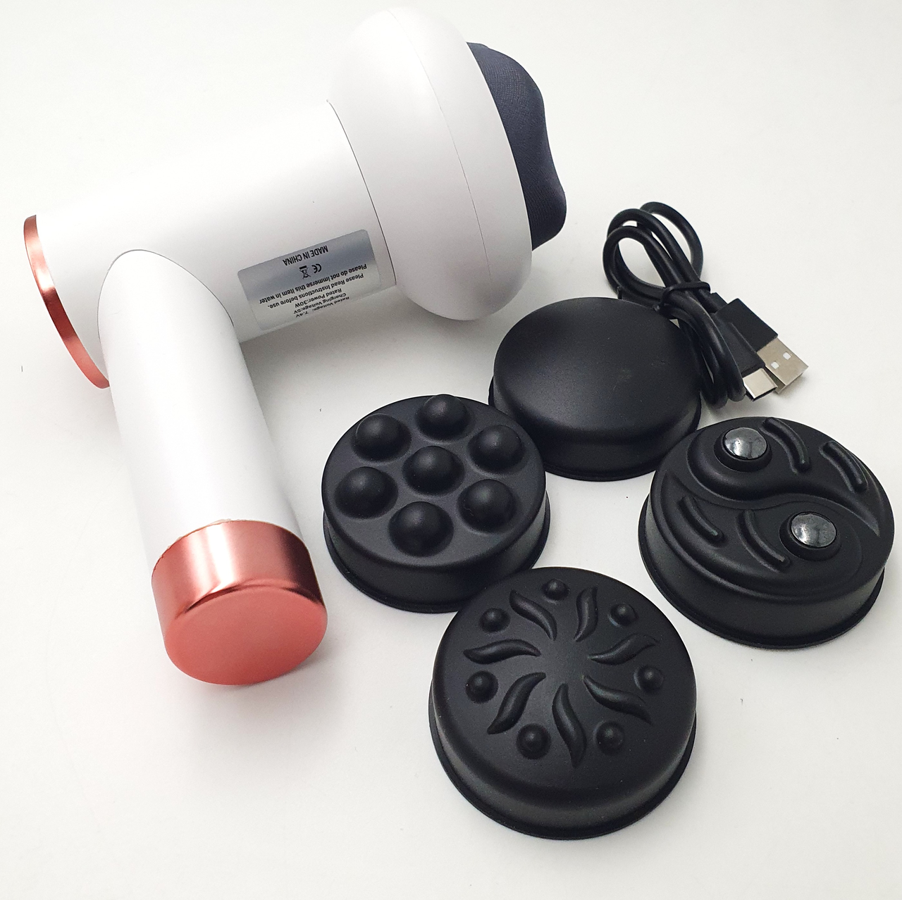 Массажер антицелюлітний акумуляторний для тіла рук Deep Rolling Massager UKC SL-630 SV227