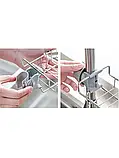 Підставка на кран Sink Holder одинарна для губок / мила на раковину SV227, фото 7