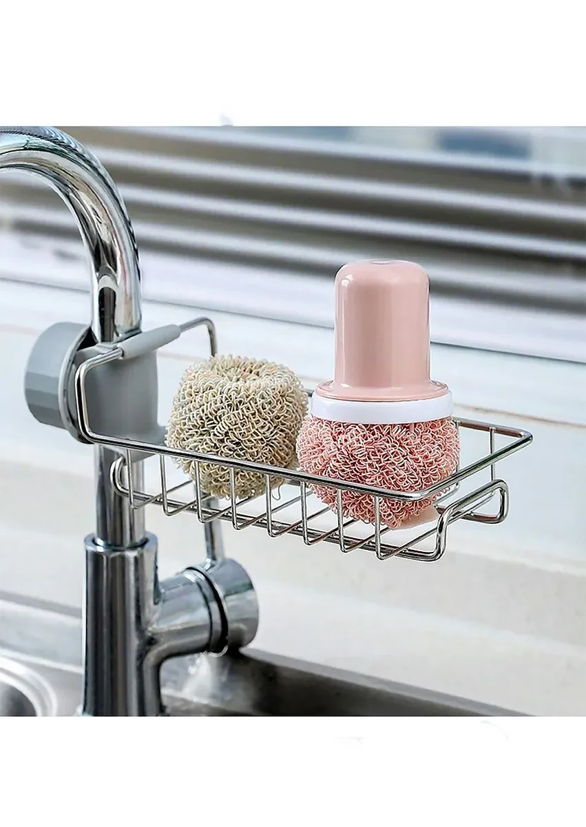 Підставка на кран Sink Holder одинарна для губок / мила на раковину SV227, фото 1