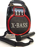 Колонка-комбік GOLON RX-820 BT з мікрофоном караоке і пультом ДУ SV227, фото 5