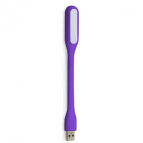 Гнучка світлодіодна міні Usb Led лампа для ноутбука Фіолетовий SV227