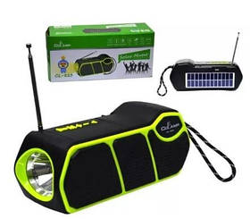 Портативна сонячна автономна система Solar CCLAMP CL-823 + FM радіо + Bluetooth iC227