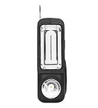 Портативна система освітлення CCLAMP CL-830 Ліхтар + LED лампа + сонячна панель FM Bluetooth SV227, фото 6