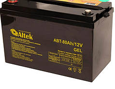 Батарея Altek ABT 80Ah АКБ акумулятор 12В
