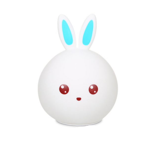 Дитячий силіконовий нічник FreshAroma Зайчик SV227, фото 1