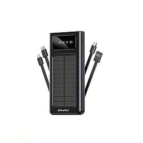 Зовнішній акумулятор бездротовий Awei P83K Power Bank 10400 mAh SV227