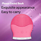 Силіконова щітка-масажер для чищення обличчя Forever SV227, фото 2