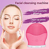 Силіконова щітка-масажер для чищення обличчя Forever SV227, фото 3