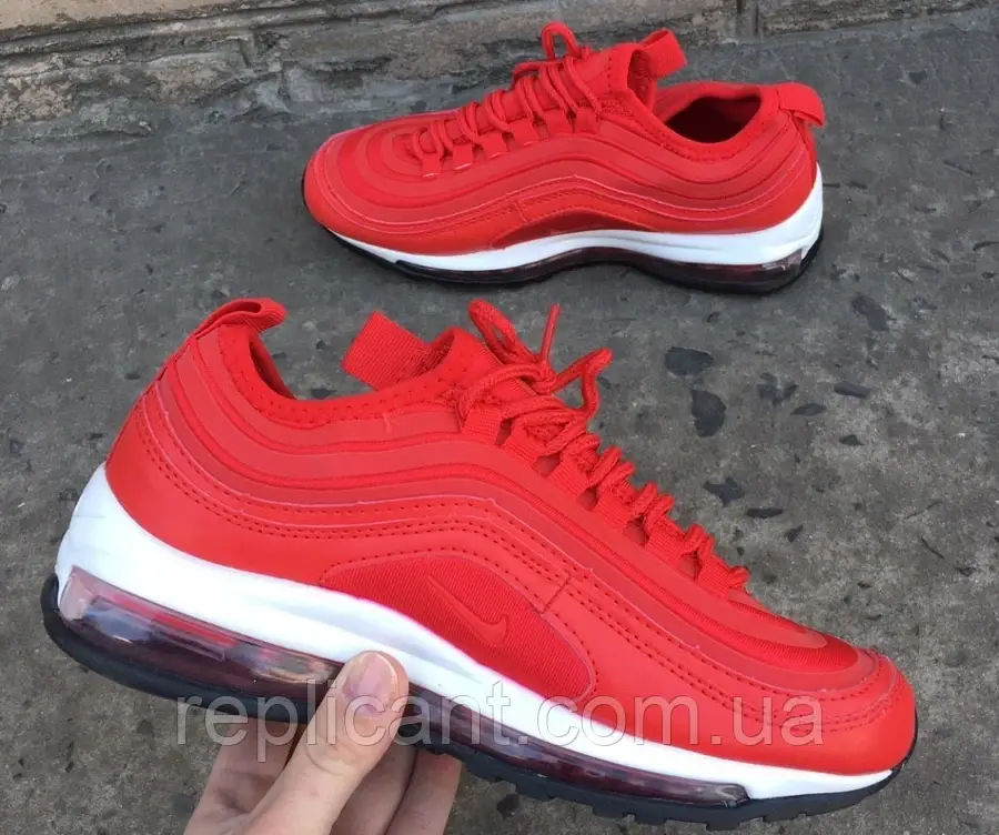 Кроссовки Nike Air Max 97 Red/White кросівки найк