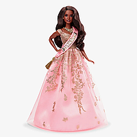 Кукла Барби Президент в розово-золотистом платье Barbie The Movie President HPK05