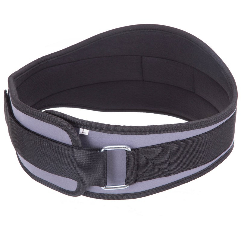 Пояс атлетичний нейлоновий регульований 15 см ZELART SB-165506 (розміри XS-XXL)