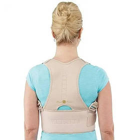 Жіночий магнітний корсет коректор для постави Royal posture woman iC227