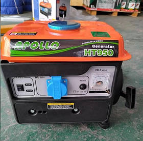 Бензиновий генератор Apollo HT-950 950 ват з ручним стартером iC227