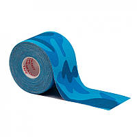 Кінезіо тейп IVN у рулоні 5 см х 5 м (Kinesio tape) еластичний пластир камуфльований