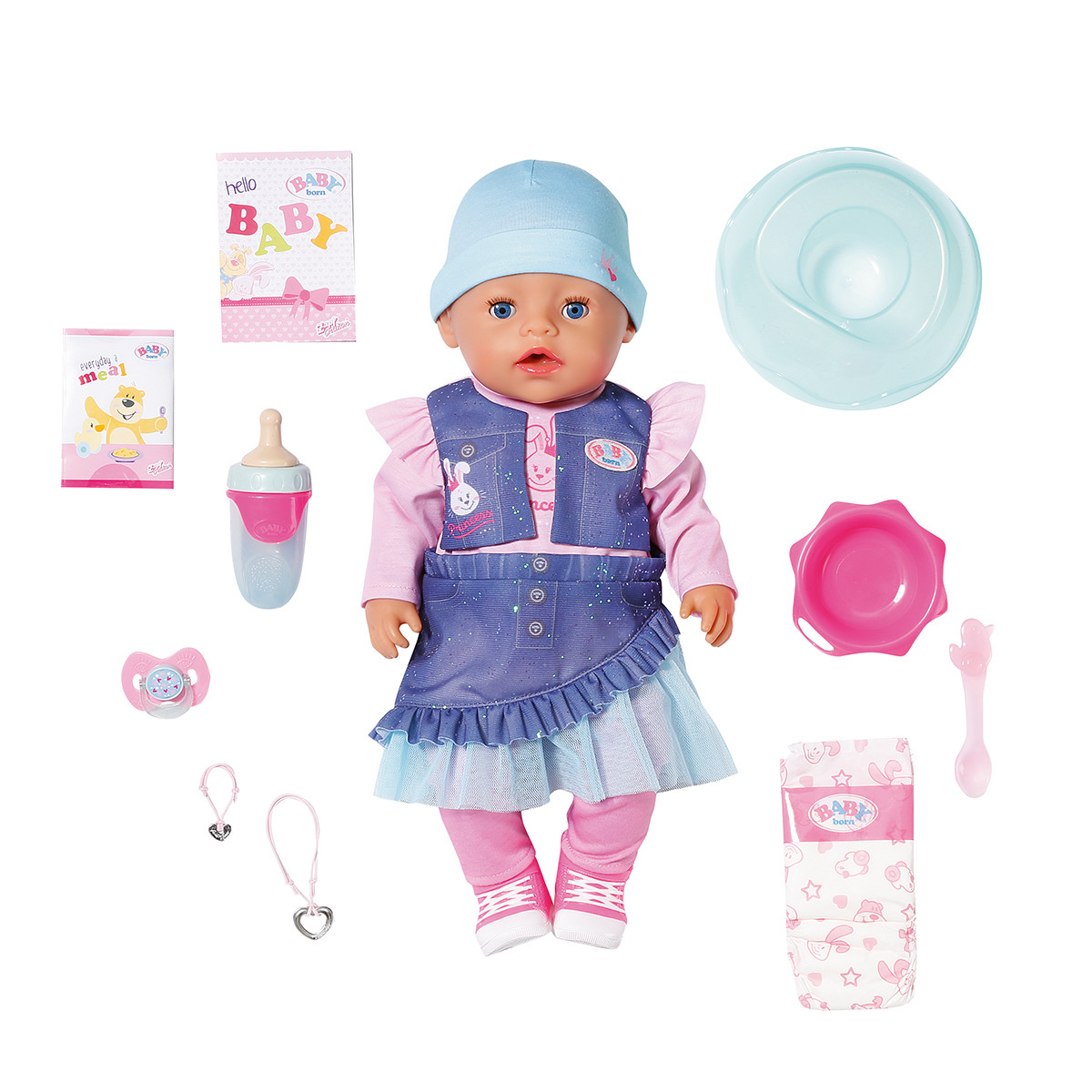 Лялька Baby Born Джинсовий стиль 836385 Zapf Creation 43 см