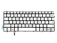 Клавіатура Dell XPS 13 9370 9380 9305 XPS 13 7390 2 in 1 (з підсвіткою) white