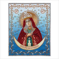 Набор для вышивки бисером вприкреп "Святая Богородица Остробрамская"
