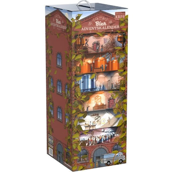 Пивний Адвент календар Kalea Beer Advent Calendar Edition Brew Factory 24 x 0.33l