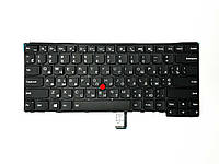 Клавіатура Lenovo T440 T440s T440p T431s E440 E431 (з підсвіткою) with trackpoint