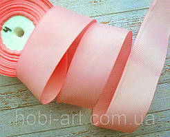 Стрічка репсова 40 мм  № 004 рожева