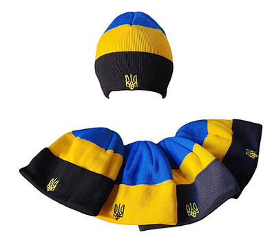 Шапка чоловіча зимова на флісі без закота
