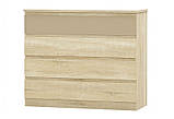 Комод 4Ш Аляска (Мебель-Сервіс) 1124х429х947мм, фото 2