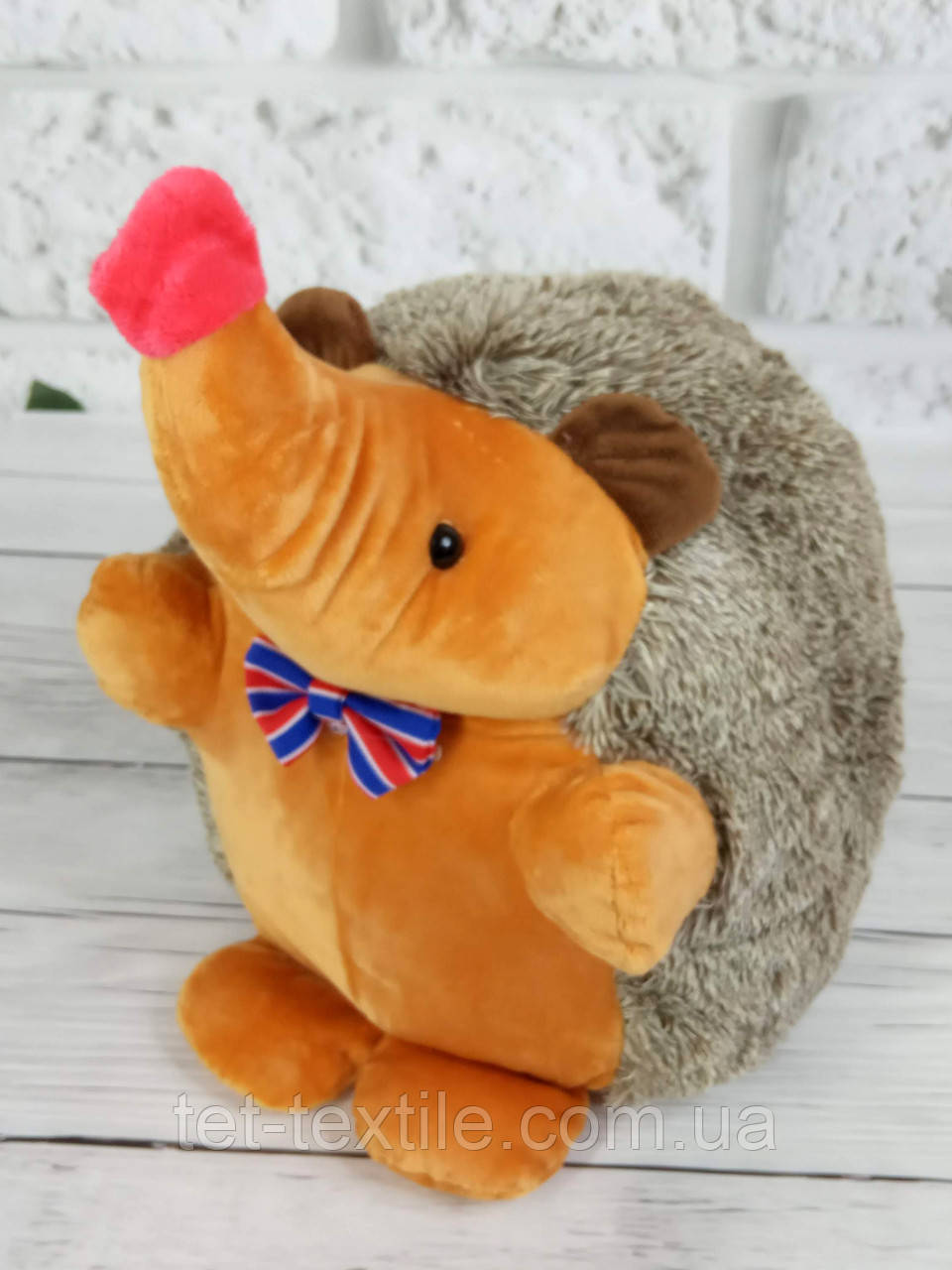 М'яка іграшка з пледом усередині, Їжачок, рудий