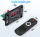MP3-плеєр USB/SD/FM/Bluetooth, модуль з пультом, 7-16В, JQ-D136BT. 2*25Вт, фото 3