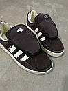 Кросівки чоловічі коричневі Adidas Campus x Bad Bunny Brown Cream (14136), фото 9