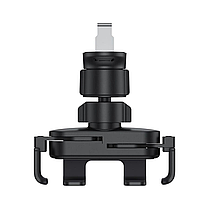 Автомобільний утримувач холдер Baseus Stable Gravitational Car Mount Lite Air Outlet Version SUWX010001 Black, фото 5