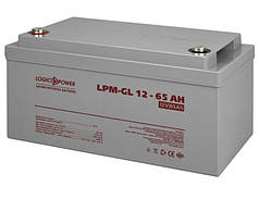 Акумулятор LogicPower 65 GL Гелева акумуляторна батарея 12 В