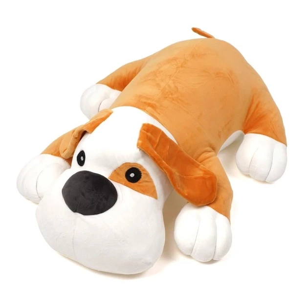 Плед-подушка игрушка 3в1 собачка, светло-коричневый, 57 см - фото 2 - id-p2016921635