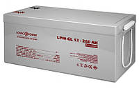 Аккумулятор LogicPower 280 GL Гелевая аккумуляторная батарея 12в