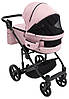 Коляска 2 в 1 Adamex Zico Tip TK-24 рожевий, фото 5