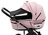 Коляска 2 в 1 Adamex Zico Tip TK-24 рожевий, фото 7