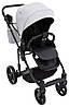 Коляска 2 в 1 Adamex Zico Tip TK-1 світло-сірий, фото 9