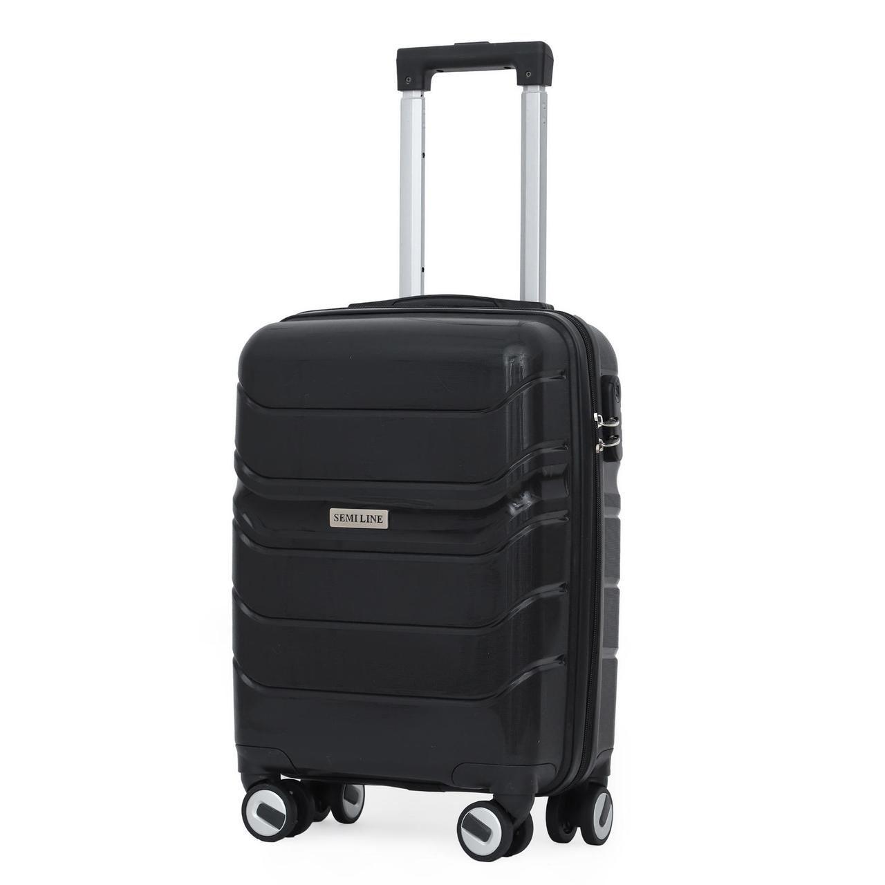 Валіза Semi Line 20" (S) Black (T5618-1), фото 1