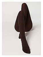 Теплые женские колготы Италия Bellissima Wool 150 шерсть коричневый р.2 (XS-S) 3