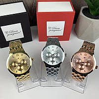 Качественные женские наручные часы Томми Халфайгер, металлические часы на руку Tommy Hilfiger FM