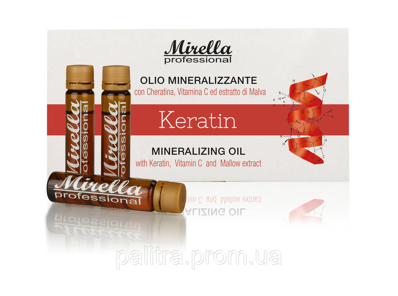 Мінералізована олія для волосся 10*10 мл, Mirella Professional Mineralizing Oil