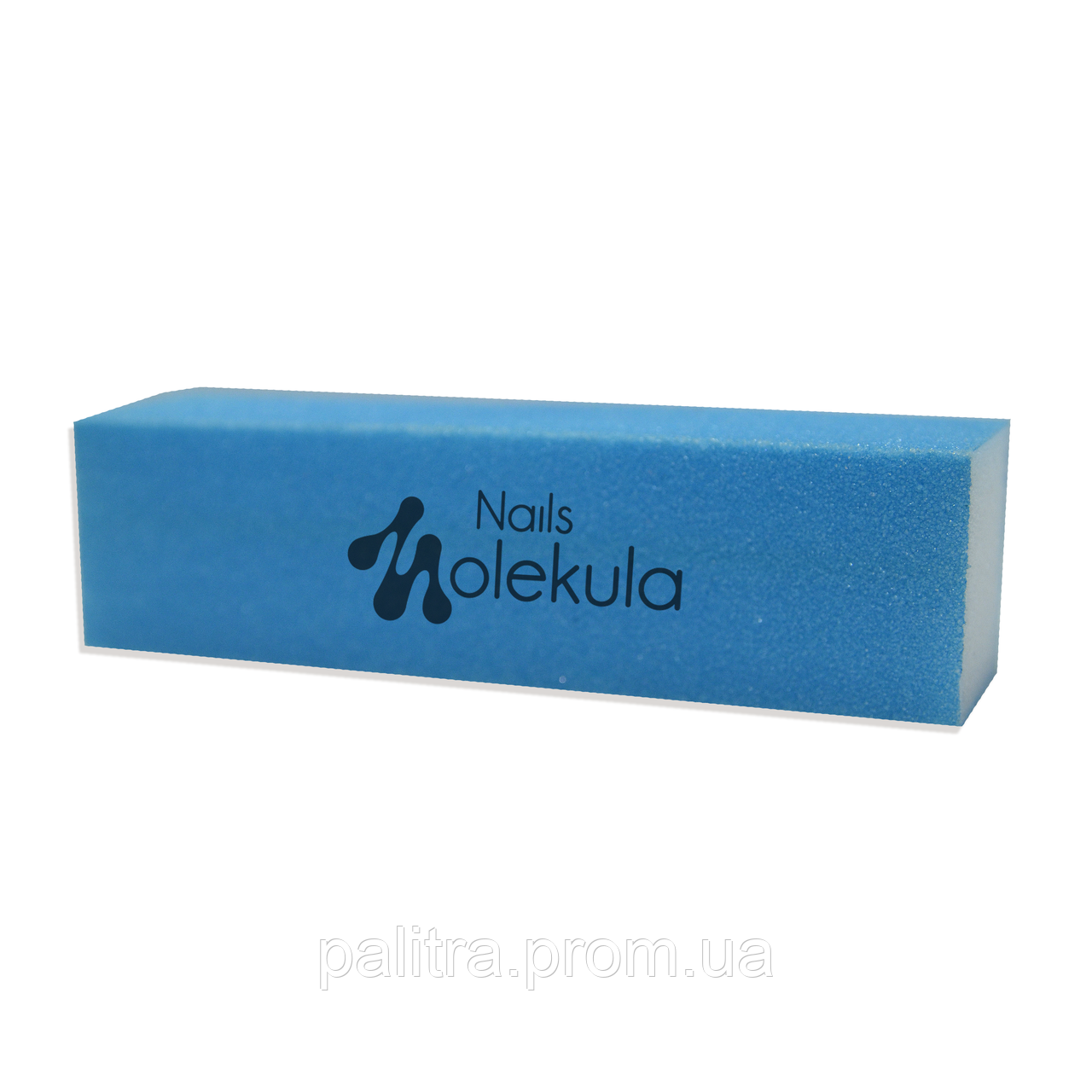 Баф 4-х сторонній блакитний 120/120 Nails Molekula M-26