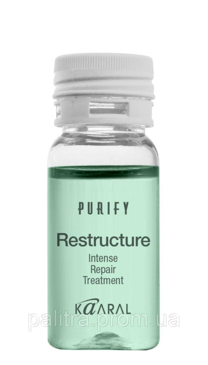 Інтенсивний відновлюючий лосьйон RESTRUCTURE Intense Repair Treatment 1*10 мл, Kaaral Restructure