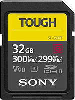 Карта пам'яті Sony 32GB SDHC C10 UHS-II U3 V90 R300/W299MB/s Tough (SF32TG)