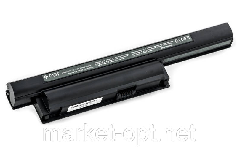 Акумулятор PowerPlant для ноутбуків SONY VAIO VPC-EA1 (VGP-BPS22) 10.8V 5200mAh, фото 1