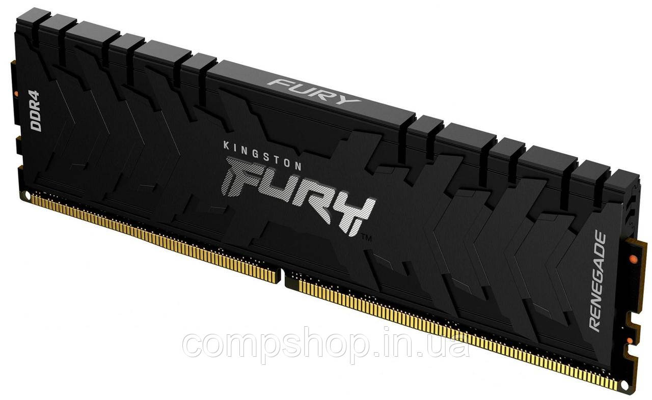 Пам'ять DDR4  16GB  3600MHz PC4-28800  Kingston FURY Renegade Black (код 126426)