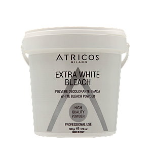 Освітлювальна пудра "Блондоран екстрасвітлий" Atricos Advanced Extra White Bleach Powder 500 г