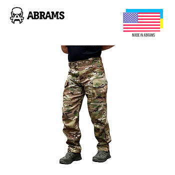 Тактичні польові штани Abrams Twill NyCo | Multicam