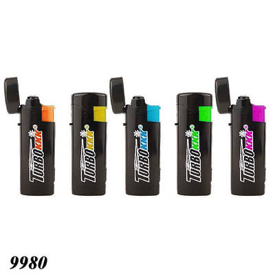 Запальничка турбо ККК 836 з ліхтариком (50шт)