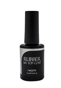 Закріплювач для гель-лаку Rubber UV Top Coat 6 мл, Naomi