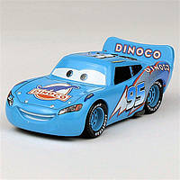 Машинка Молния Маквин Dinoco из мультика Тачки пиксар мф Cars Pixar игрушка машина из Тачек тачка голубой